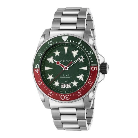 gucci watch green and red|ya136222.